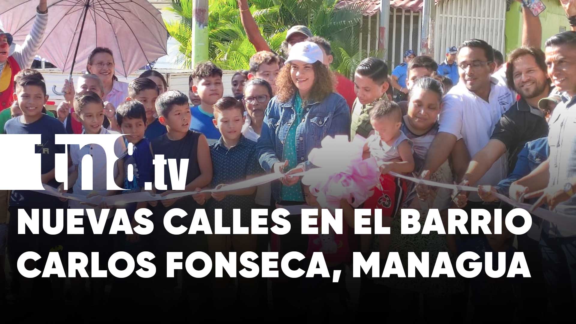Alcaldía de Managua entrega calles nuevas en el barrio Carlos Fonseca ...