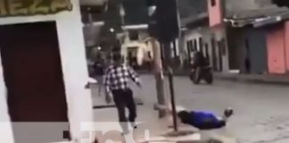 Foto: Terrible agresión contra una mujer en Jinotega / TN8