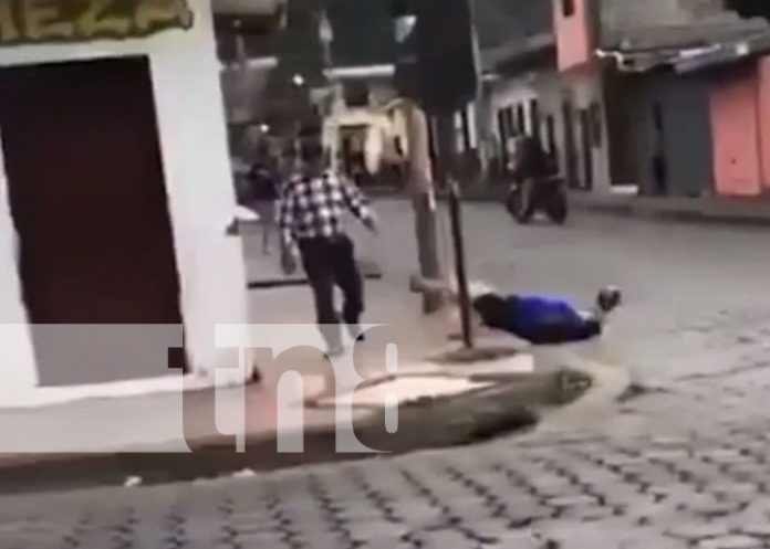 Foto: Terrible agresión contra una mujer en Jinotega / TN8