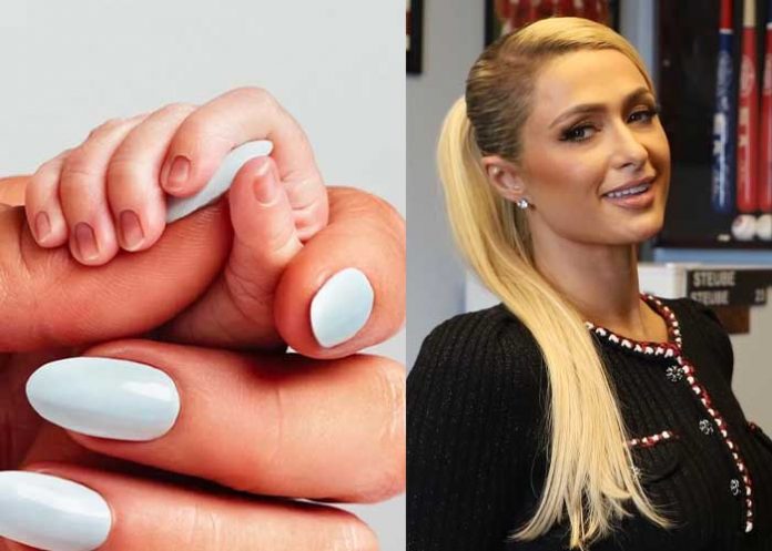 Paris Hilton anuncia el nacimiento de su primer bebé