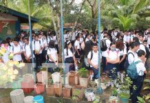 Destacados estudiantes regresan a clases 2023 en Siuna Foto: Regreso a clases en Siuna / TN8