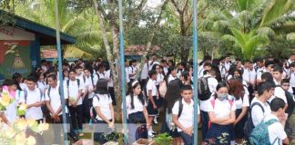 Foto: Regreso a clases en Siuna / TN8