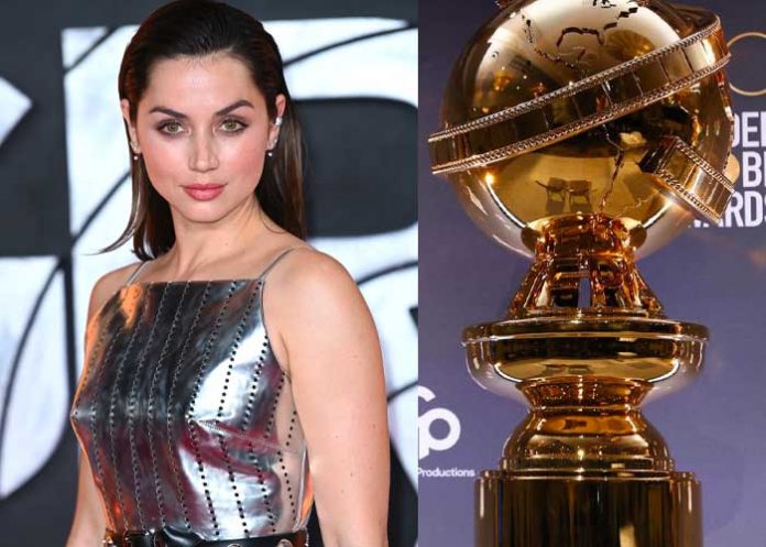 ana1 Ana de Armas presentará los Globos de Oro 2023