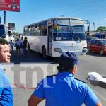 Tragedia capitalina: Anciano fallece al ser atropellado por bus en Managua Foto: Bus atropella a un anciano en Managua / TN8