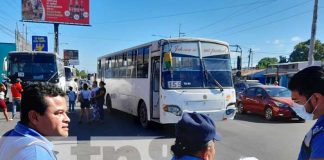 Foto: Bus atropella a un anciano en Managua / TN8