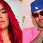 Que ‘bandidita’ la Karol G, fue de incógnita a concierto de Feid ¿Nuevo amor? Karol G en un concierto de Feid