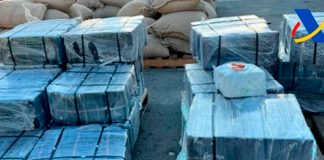Hallan más de una tonelada de cocaína escondida en sacos de cacao en Barcelona