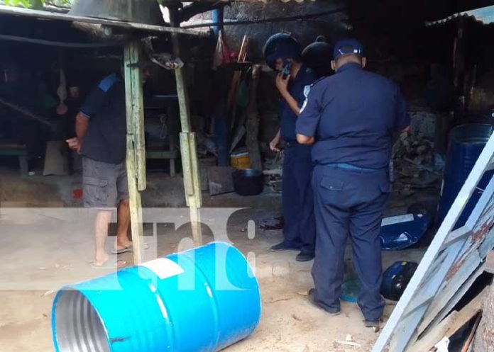 barril-03 Foto: Incidente muy peligroso arriesga la vida de un hombre en Bosques de Xiloá / TN8