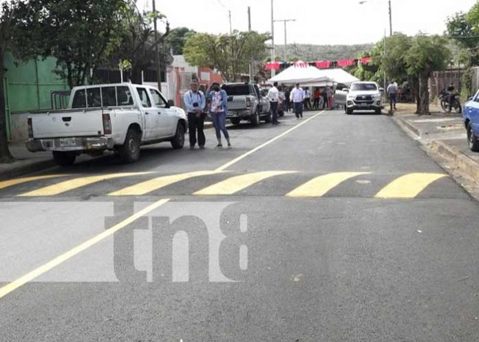 Foto: Calles para el Pueblo en Las Brisas, Managua / TN8