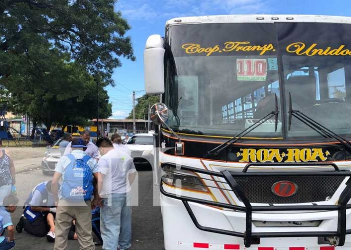bus-ruta-3 Foto: Intento de robo en un bus termina con una víctima lesionada, al caer de la unidad en Managua / TN8