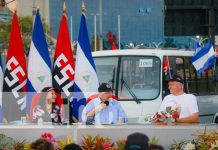 Progreso para Nicaragua: Presidente Daniel Ortega encabeza acto por nuevos buses Foto: Presidente de Nicaragua, Daniel Ortega, encabeza acto por entrega de nuevos buses / TN8