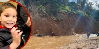 Niño de 5 años es arrastrado por las peligrosas inundaciones California