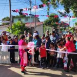 Alcaldía de Managua entrega calles nuevas en el barrio Carlos Fonseca Foto: Inauguran nuevas calles en el barrio Carlos Fonseca, Managua / TN8