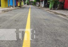Mejores caminos: Alcaldía de Managua inaugura calles en el Distrito IV Foto: Nuevas calles en el barrio HIlario Sánchez, Managua / TN8