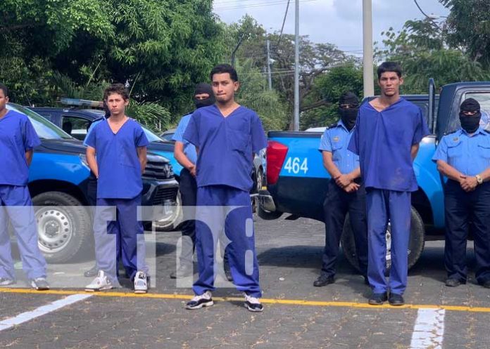 captu-1 Foto: Captura de delincuentes en Nicaragua / TN8