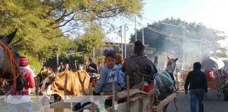 Foto: Carretas peregrinas llegan a Diriamba / TN8