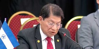 Foto: Canciller de Nicaragua, Denis Moncada, en la CELAC / Cortesía