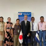 Embajador de Japón entregó fondos para construcción de aulas en Muelle de los Bueyes El Rosario, Carazo recibirá camión de Bomberos y Muelle de los Bueyes aulas de clases