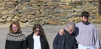 Primeras fotos de Clara Chía con sus suegros