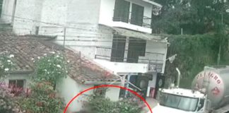 ¡Impactante video! Cabezal atropella un niño de dos años en Colombia