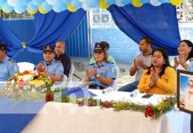 Foto: Inauguración de Comisaría de la Mujer en San Judas, Managua / TN8