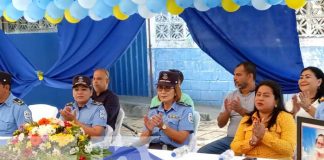 Foto: Inauguración de Comisaría de la Mujer en San Judas, Managua / TN8