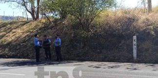 Foto: Trágica muerte de un motociclista en la Cuesta El Coyol, Tipitapa, Managua / TN8