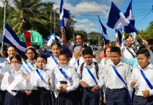 Educación gratuita y de gran nivel: Logros del MINED en Nicaragua Foto: Caminata en Managua por reconocimiento a la gratuidad de la educación en Nicaragua / TN8