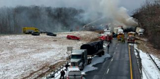 Tormenta de nieve en Wisconsin deja varios heridos en múltiple accidente vial