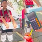 Niño genio de matemáticas vende dulces en las calles
