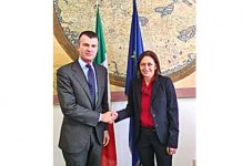 Nicaragua en encuentro con el Subsecretario de Relaciones Exteriores de Italia