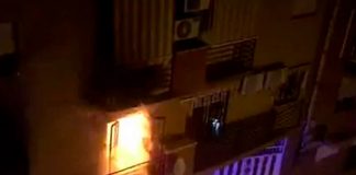 Calcinados quedan dos mujeres y un hombre en un incendio en España