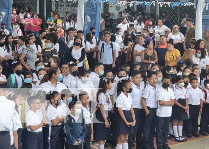 Foto: Regreso a clases en Nicaragua para el ciclo escolar 2023 / TN8