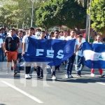 Juventud de Nicaragua celebra la gratuidad de la educación y su calidad Foto: Jóvenes salen a las calles para celebrar la gratuidad de la educación / TN8