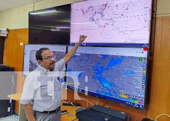 Foto: Frente frío en Nicaragua, según pronóstico del INETER / TN8