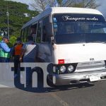 Policía y Alcaldía de Granada realizan inspección mecánica a transporte escolar Foto: Inspección de transporte escolar en Granada / TN8