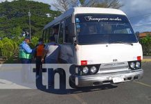 Foto: Inspección de transporte escolar en Granada / TN8