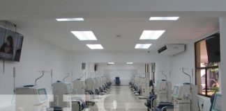 Foto: Sala de hemodiálisis en Jinotepe, Carazo / TN8