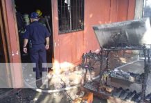 Recalentamiento en regleta ocasionó incendio en Villa Israel, Managua Foto: Incendio casi acaba con la vida de dos niñas en Managua / TN8