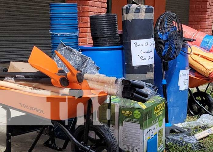 Foto: Herramientas agrícolas para productores en Nueva Segovia / TN8