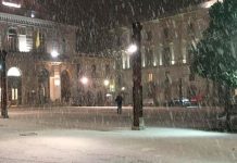 Temporal de lluvia y nieve obligó a cerrar escuelas y carreteras en Italia Temporal de lluvia y nieve obligó a cerrar escuelas y carreteras en Italia