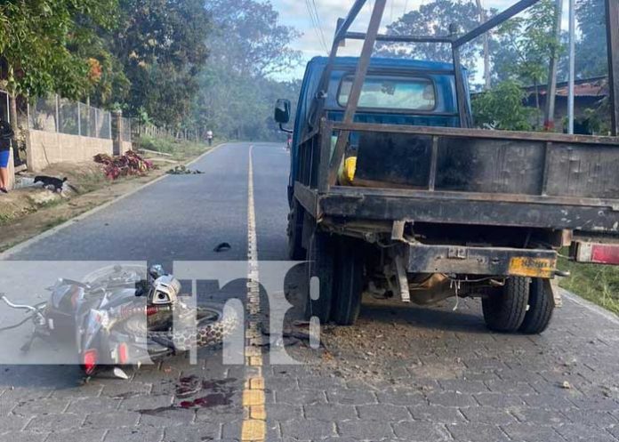 Foto: Mortal accidente de tránsito en Jalapa / TN8