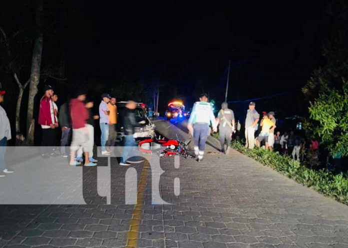 Foto: Accidente de tránsito en una comunidad de Jalapa / TN8