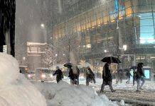 Temperaturas mortal en Japon declaran alerta por brutal ola de frío