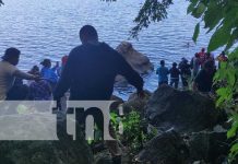 Apenas 18 años y muere ahogado en la Laguna de Masaya Foto: Muere joven de 18 años en la Laguna de Masaya / TN8