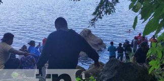 Foto: Muere joven de 18 años en la Laguna de Masaya / TN8