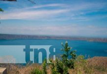 Caraceña perece en las aguas de la Laguna de Apoyo, sector Diriá Foto: Laguna de Apoyo, sector Diriá / TN8