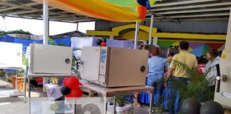 Foto: Entrega de lavadoras y otros equipos industriales para el MINSA en Nicaragua / TN8
