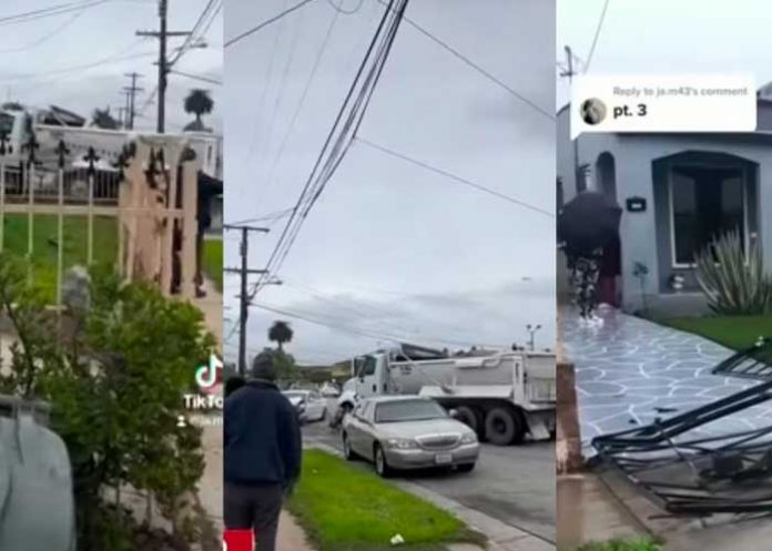 No aguantó el divorcio y estrelló el camión de basura 