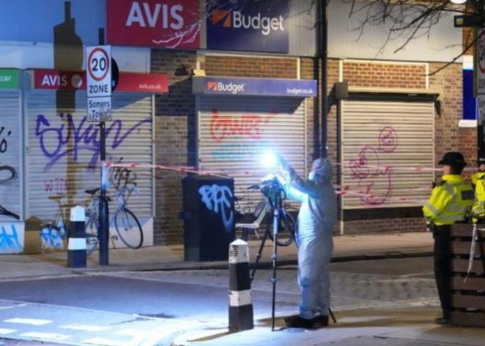 Tiroteo en Londres deja un saldo de 5 heridos